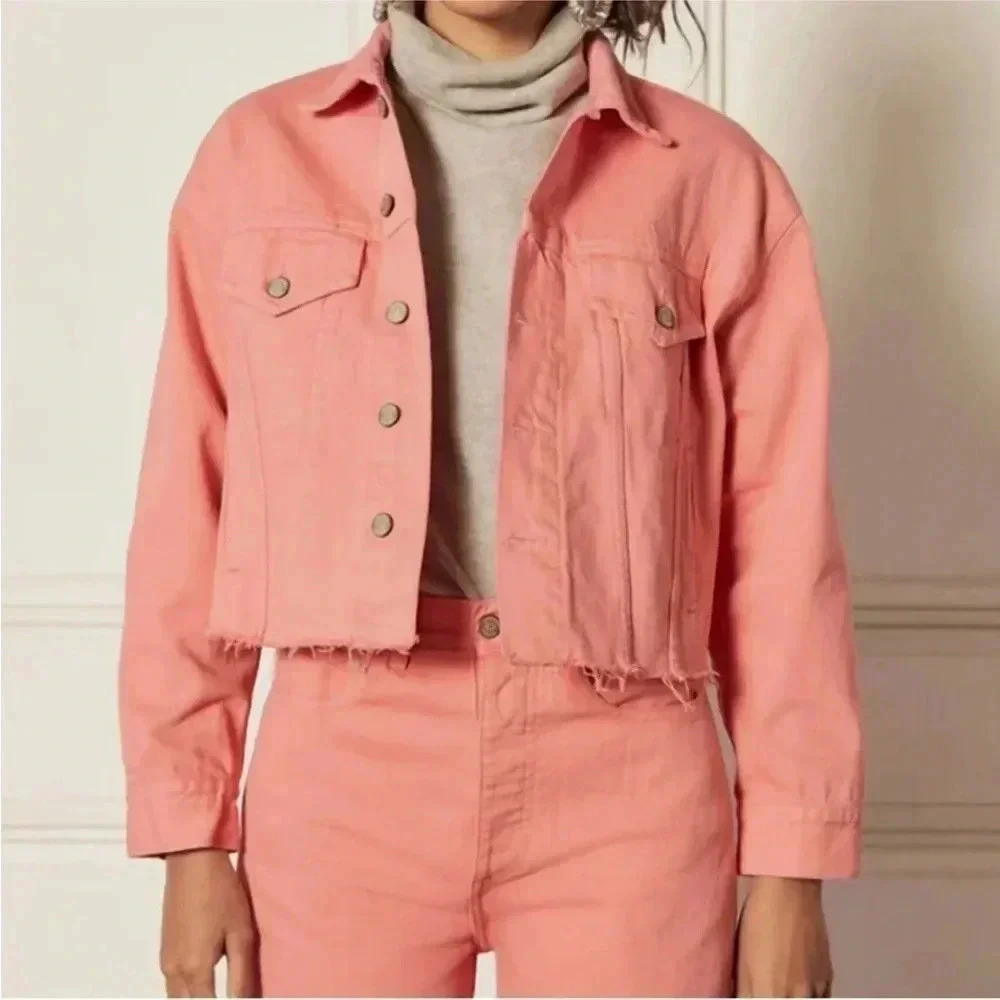 NWT Boyish The Harvey Jacket in Pretty in Pink